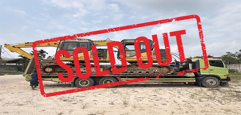 KOMATSU EXCAVATOR PC130F-7/S2 Tahun Pembuatan 2021